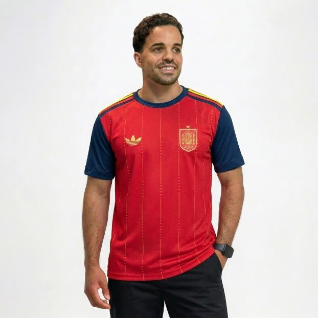 Camisa Nacional Seleção Espanha — Premium — Masculino