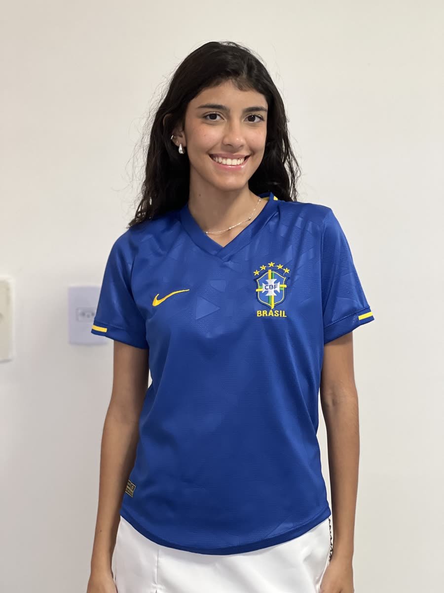 Camisa Feminina Nacional Azul