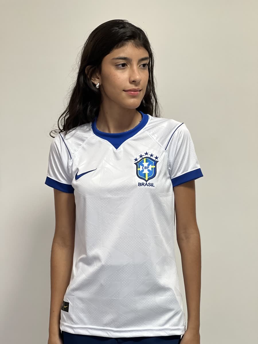 Camisa Feminina Nacional Branca