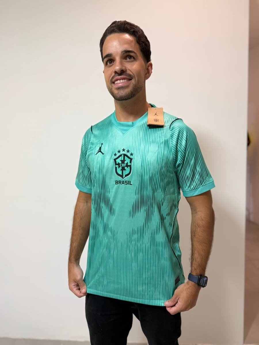 Camisa Goleiro Brasil Verde Copa 2026