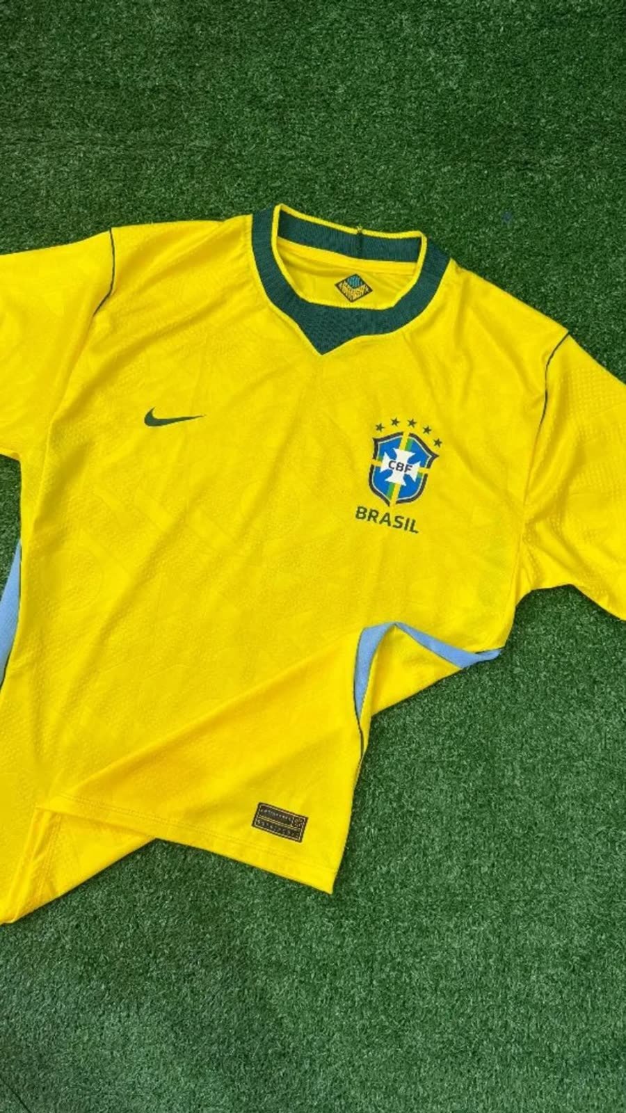 Camisa Nacional Premium Masculino Amarela